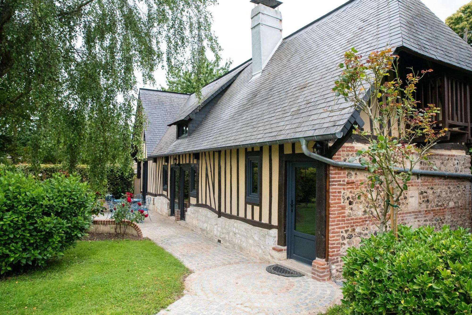 Vila L'Aube Normande Villequier Exteriér fotografie