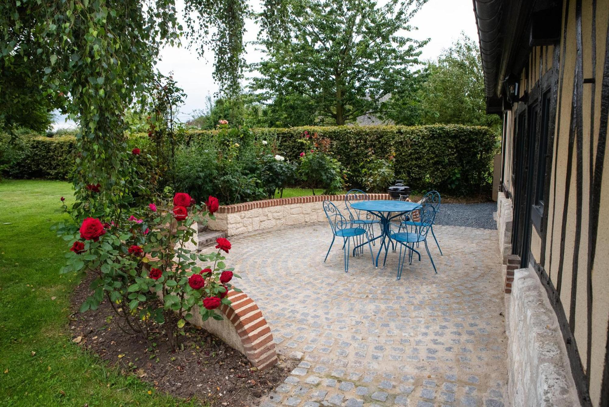 Vila L'Aube Normande Villequier Exteriér fotografie