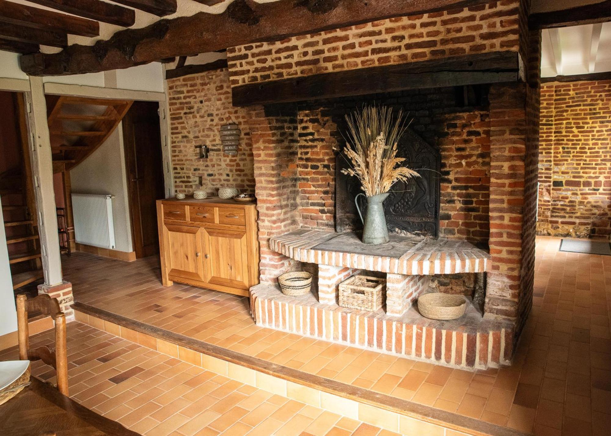 Vila L'Aube Normande Villequier Exteriér fotografie
